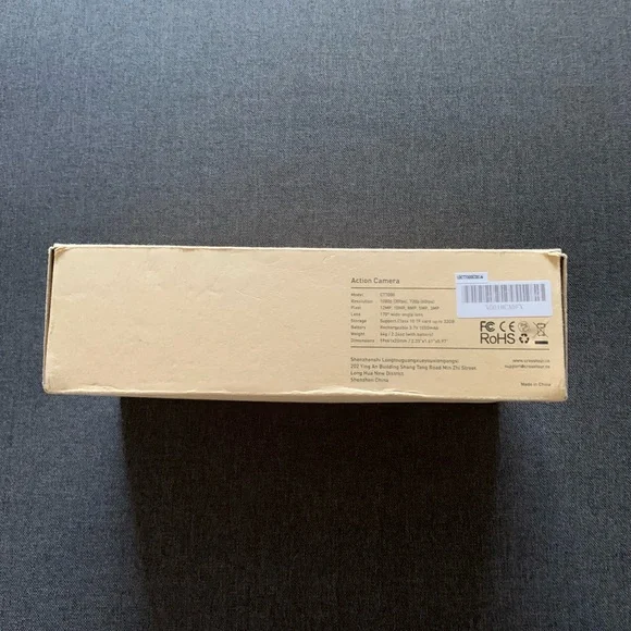 Preloved Excellent C Crosstour CT7000 Action Camera Wide Angle Lens 1080P & More